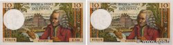 10 Francs VOLTAIRE Consécutifs FRANCE  1973 F.62.62