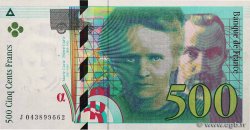 500 Francs PIERRE ET MARIE CURIE FRANKREICH  2000 F.76.05 fST+
