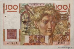 100 Francs JEUNE PAYSAN FRANCE  1954 F.28.42