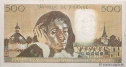 500 Francs PASCAL FRANKREICH  1984 F.71.30 fST