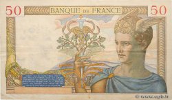 50 Francs CÉRÈS FRANKREICH  1936 F.17.24 SS