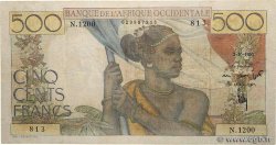 500 Francs FRENCH WEST AFRICA  1951 P.41
