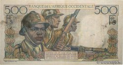 500 Francs FRENCH WEST AFRICA  1951 P.41 fSS