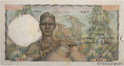 1000 Francs AFRIQUE OCCIDENTALE FRANÇAISE (1895-1958)  1955 P.48