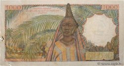 1000 Francs AFRIQUE OCCIDENTALE FRANÇAISE (1895-1958)  1955 P.48 TB