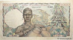 1000 Francs FRENCH WEST AFRICA  1948 P.42