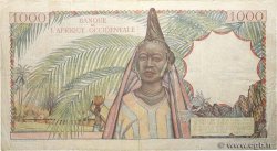 1000 Francs FRENCH WEST AFRICA  1948 P.42 fSS