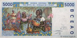 5000 Francs WEST AFRIKANISCHE STAATEN  2002 P.613Hk fST+