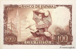 100 Pesetas SPAGNA  1965 P.150 SPL