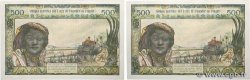 500 Francs Consécutifs WEST AFRICAN STATES  1977 P.802Tm AU+