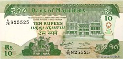 10 Rupees ÎLE MAURICE  1985 P.35 SPL