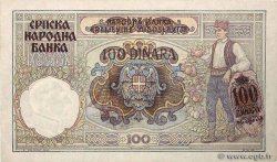 100 Dinara SERBIEN  1941 P.23 VZ