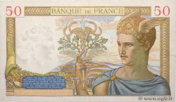 50 Francs CÉRÈS modifié Numéro radar FRANCE  1938 F.18.17 TTB
