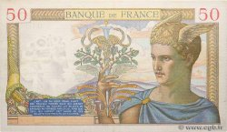 50 Francs CÉRÈS modifié FRANCE  1940 F.18.40 XF-