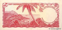 1 Dollar CARAÏBES  1965 P.13f TTB