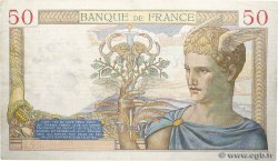 50 Francs CÉRÈS FRANCE  1937 F.17.34 VF+