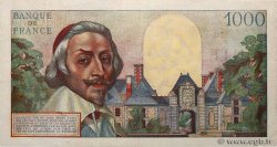 1000 Francs RICHELIEU FRANKREICH  1954 F.42.07 SS