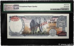 1000 Rupees Spécimen NEPAL  1974 P.28s UNC