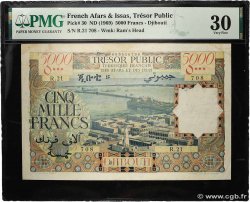 5000 Francs FRENCH AFARS AND ISSAS  1969 P.30