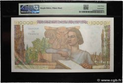 10000 Francs GÉNIE FRANÇAIS FRANCE  1954 F.50.72 UNC-