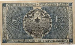 5 Markkaa FINLANDE  1909 P.024a TTB+