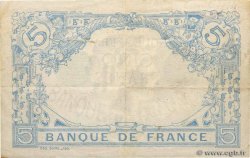 5 Francs BLEU FRANCE  1912 F.02.06 TTB+
