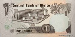 1 Lira MALTE  1979 P.34b fST+