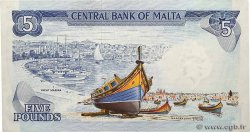 5 Liri MALTE  1973 P.32c VZ+