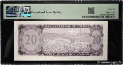 20 Pesos Bolivianos BOLIVIEN  1962 P.161a ST