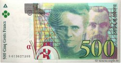 500 Francs PIERRE ET MARIE CURIE Faux FRANCE  1995 F.76.02x