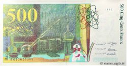 500 Francs PIERRE ET MARIE CURIE Faux FRANCE  1995 F.76.02x SUP+