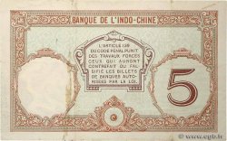 5 Francs NOUVELLE CALÉDONIE  1936 P.36b MBC+