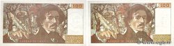 100 Francs DELACROIX Lot FRANCE  1978 F.68.02 et F.69.01a F