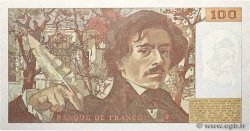 100 Francs DELACROIX imprimé en continu FRANCE  1991 F.69bis.03c2 F