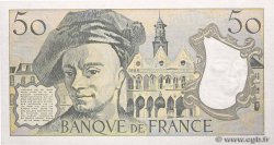 50 Francs QUENTIN DE LA TOUR FRANKREICH  1991 F.67.17 fST+