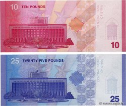 10 et 25 Pounds Lot SYRIE  2025 P.119 et P.120 NEUF