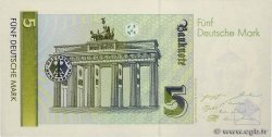 5 Deutsche Mark GERMAN FEDERAL REPUBLIC  1991 P.37 ST