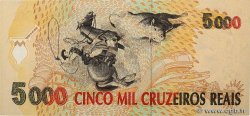 5000 Cruzeiros Reais BRÉSIL  1993 P.241 NEUF
