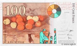 100 Francs CÉZANNE FRANKREICH  1998 F.74.02 ST