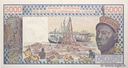 5000 Francs WEST AFRIKANISCHE STAATEN  1990 P.108Aq ST