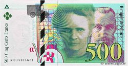 500 Francs PIERRE ET MARIE CURIE FRANCE  1995 F.76.02