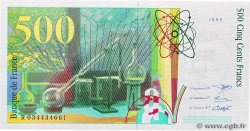 500 Francs PIERRE ET MARIE CURIE FRANKREICH  1995 F.76.02 fST+