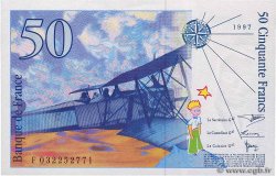 50 Francs SAINT-EXUPÉRY modifié FRANKREICH  1997 F.73.04 fST+
