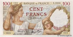 100 Francs SULLY FRANCE  1941 F.26.48