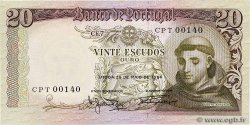 20 Escudos PORTUGAL  1964 P.167b