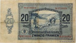 20 Francs LUXEMBURG  1929 P.37a fS