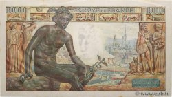 1000 Francs DÉESSE DÉMÉTER FRANKREICH  1943 F.40.20 fST