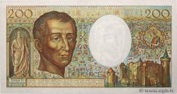 200 Francs MONTESQUIEU FRANCIA  1983 F.70.03 q.FDC