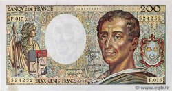 200 Francs MONTESQUIEU FRANCE  1983 F.70.03