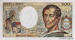 200 Francs MONTESQUIEU FRANCE  1988 F.70.08